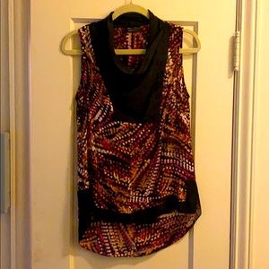 BCBGMaxAzria 100% Silk Sleeveless Blouse Top S